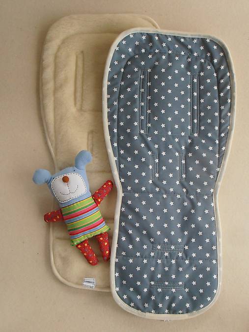 Detský textil - Podložka do kočíka BUGABOO Merino - 5772762_