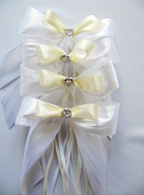 Dekorácie - mašle na auto - 5780835_