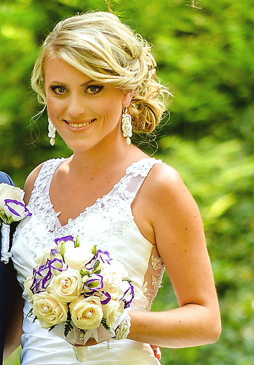 Náušnice - Wedding day - náušnice - 5781205_