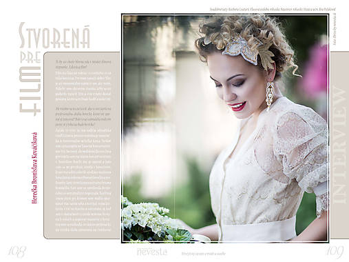 Ozdoby do vlasov - Retro nevesta - Zľava - 5781501_