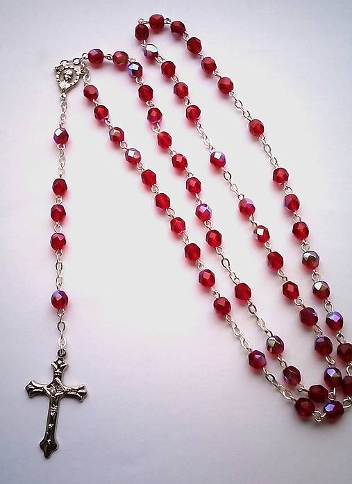 Iné šperky - Růženec na přání - 5782740_