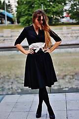 Šaty - Košilové šaty MILA, černá - 5789075_