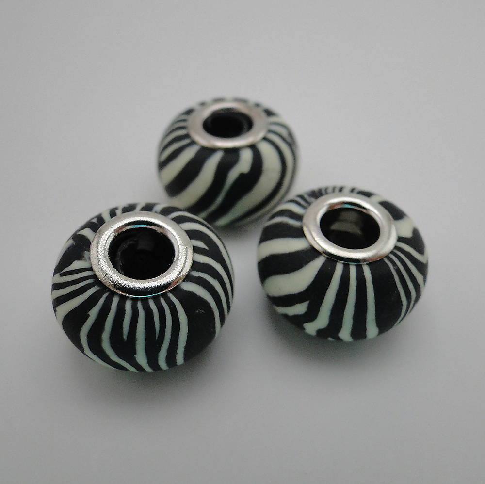 Pandora FIMO 16x10mm-1ks (čierna)