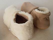 Ponožky, pančuchy, obuv - CAPAČKY pre dospelých z ovčej vlny MERINO - 5790553_