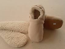 Ponožky, pančuchy, obuv - CAPAČKY pre dospelých z ovčej vlny MERINO - 5790554_