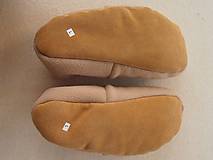 Ponožky, pančuchy, obuv - Barefoot Merino wool Slippers / Capacky - 5792981_