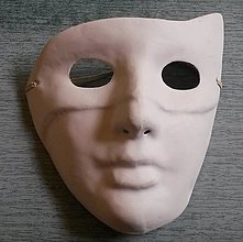 Polotovary - Maska tvár I - 5794978_