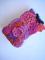 Náramky - FREEFORM crochet náramok Bohemian style - 5806738_