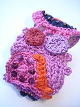 Náramky - FREEFORM crochet náramok Bohemian style - 5806740_