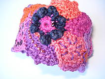 Náramky - FREEFORM crochet náramok Bohemian style - 5806741_