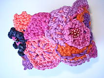 Náramky - FREEFORM crochet náramok Bohemian style - 5806742_