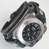 Náramky - Infantry kožené hodinky - 5806578_