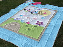 Detský textil - vsadená na tyrkys - 5805622_