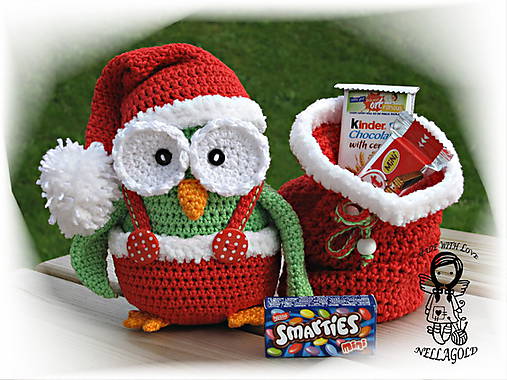 Návody a literatúra - 04 Vánoční Sovička - návod 33 - 5809206_