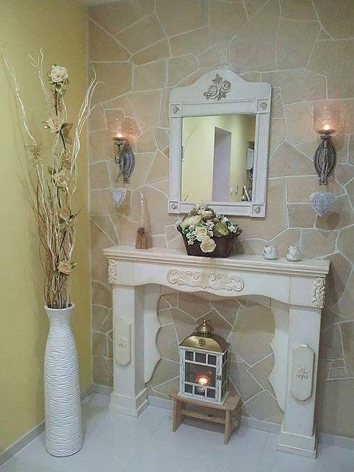 Dekorácie - Falošný krb. - 5815506_