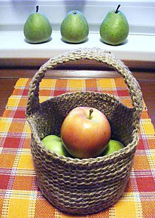 Úložné priestory & Organizácia - .... voňavé jabĺčka v košíčku mám..... - 5817440_