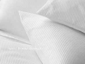 Úžitkový textil - Klasická damašková posteľná bielizeň - 5816101_