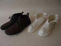Ponožky, pančuchy, obuv - Merino liners for barefoot gobi /vložky Merino wool - 5825465_
