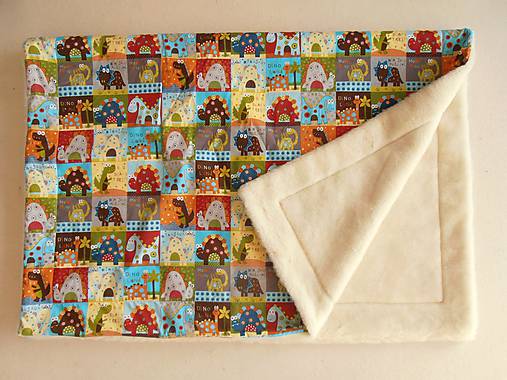 Detský textil - Deka / prikrývka MERINO pre deti 90x 130cm - 5834257_