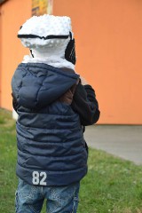 Detské čiapky - Wifi čiapka + nákrčník biela - 5841675_