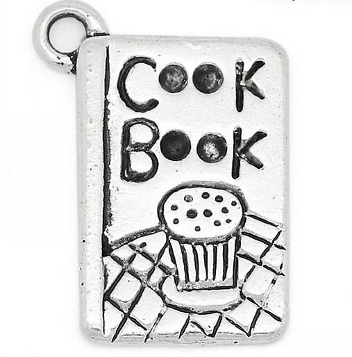 Prívesok kuchárska kniha COOK BOOK