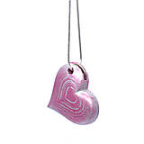 Náhrdelníky - Náhrdelník Srdce s otvorm na kľúčik - 5861883_
