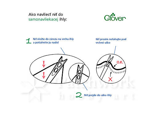 Samonavliekacie ihly Clover 2006