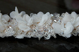 Spodná bielizeň - Wedding Lace Collection ... podvazek - 5873930_