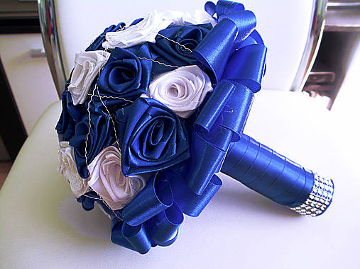 Kytice pre nevestu - svadobná kytica - 5878472_