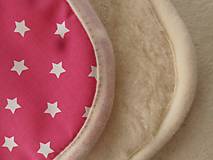 Detský textil - MERINO blanket De Luxe Star pink - 5882931_