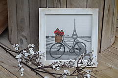  - Obrázok Bicykel s červenými ružami - 5884281_