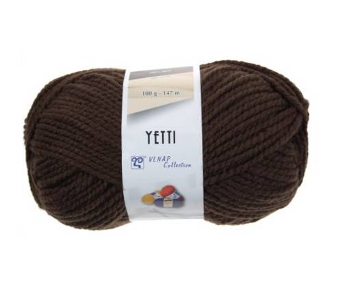 Galantéria - Yetti 51191 - tmavo hnedá - 5887755_