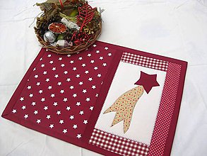 Úžitkový textil - vianočné, hviezdne... - 5887478_