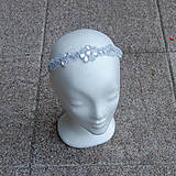 Ozdoby do vlasov - Wedding Lace Collection ... čelenka - 5895623_