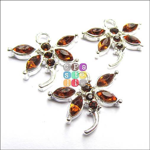 Komponenty - (5434) Vážka, 20 x 19 mm - 1 ks - 5896587_