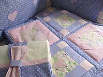 Detský textil - fialkový setík - 5912695_