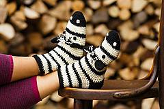 Ponožky, pančuchy, obuv - Zebry - 5914452_