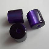 Korálky - Živicové korálky-valček 11mm-1ks - 5920035_