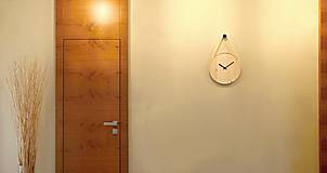 Hodiny - Marc Drop Clock - drevené nástenné hodiny - 5937539_