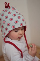 Detské čiapky - Detská ušatka do chladného počasia - 5935736_