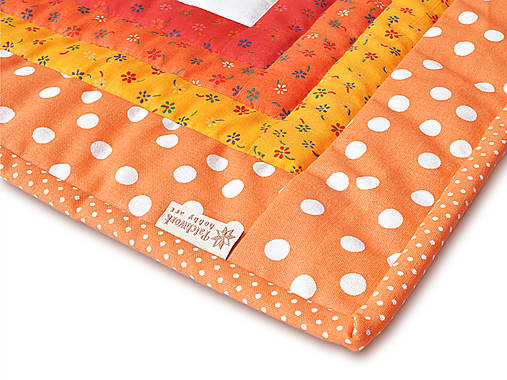 Obliečka na vankúš Slniečko v kvetináči