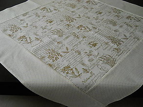 Úžitkový textil - Obrus - Zlaté byliny - 5960591_
