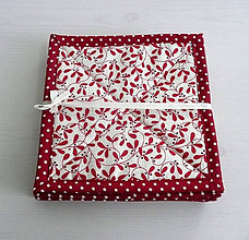 Úžitkový textil - Scandi - vianočné podšálky - 5958680_