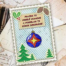 Papiernictvo - Mega vianočná poštová známka - pohľadnica (7) - 5980358_