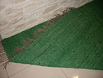 Úžitkový textil - Farebný koberec z ovčej vlny - 5990236_