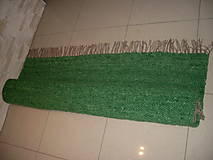 Úžitkový textil - Farebný koberec z ovčej vlny - 5990244_