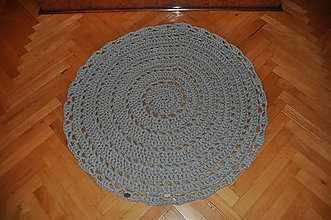 Úžitkový textil - Sivý koberec - 5995535_