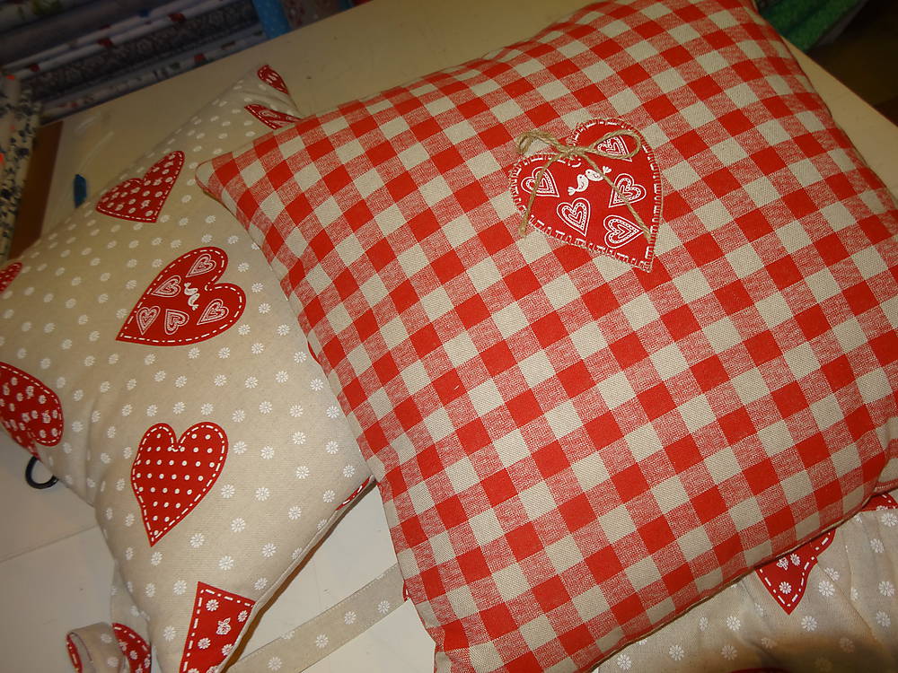 zásterky a vankúše na želanie:)