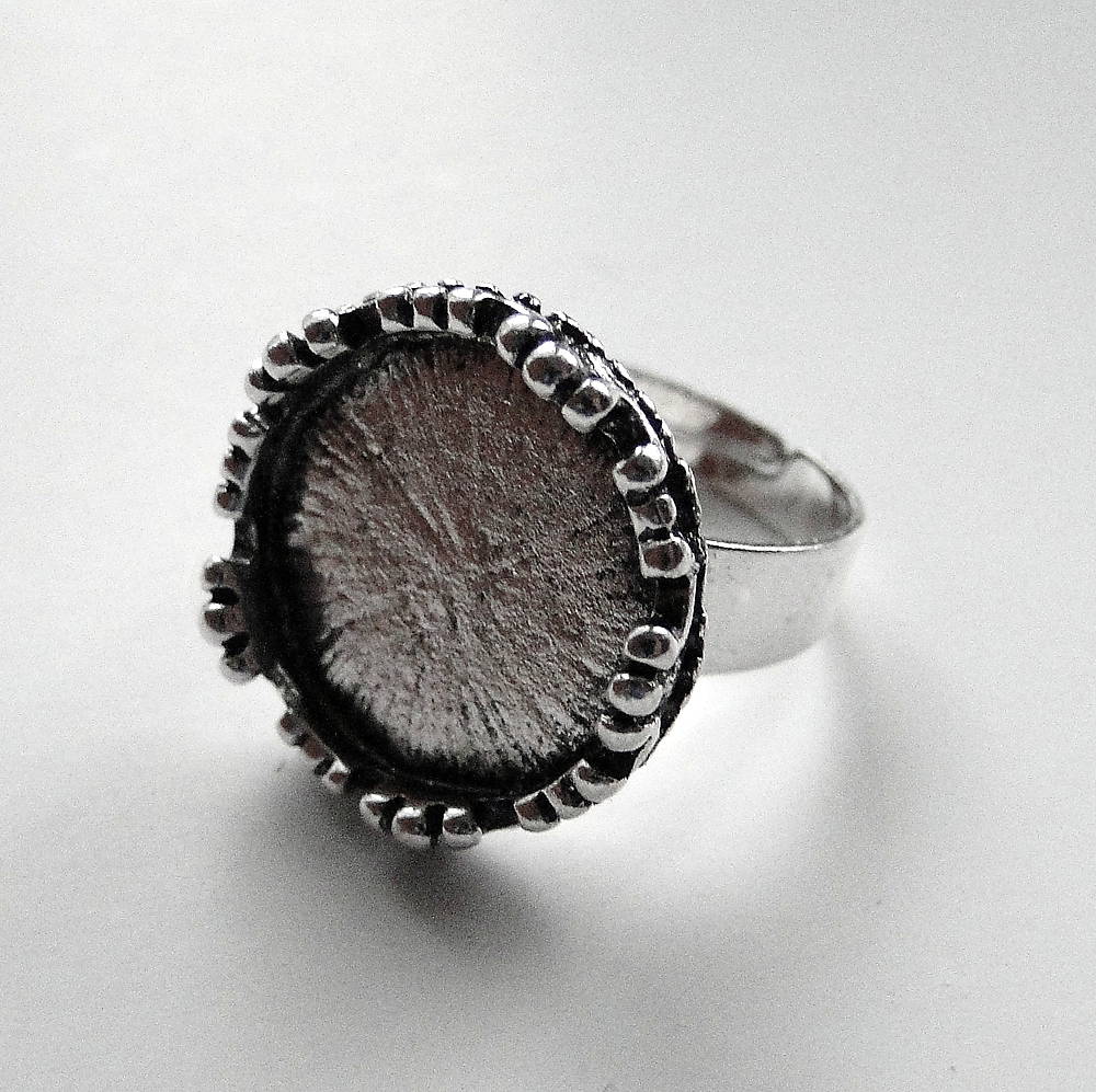 Prsteň s lôžkom-1ks (16mm-platina)