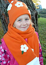 Detské čiapky - Rozkvitnutý pomaranč - 6022662_